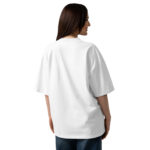 Unisex organic oversized high neck t-shirt - Image 5
