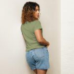 Women’s high-waisted t-shirt - Image 11