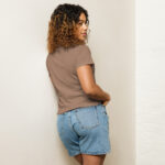 Women’s high-waisted t-shirt - Image 9