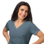 Women’s relaxed v-neck t-shirt - Image 15
